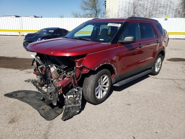 FORD EXPLORER 2017 with VIN 1FM5K7BHXHGC32874 - Photo from auction