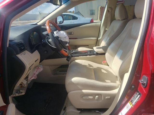 Photo 7 from auction – 2012 LEXUS RX 350 with VIN 2T2ZK1BA9CC078571