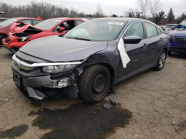 Photo 1 from auction – 2017 HONDA CIVIC LX with VIN 19XFC2F52HE232232