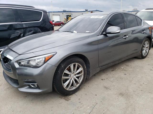 INFINITI Q50 BASE 2015 with VIN JN1BV7AR7FM409276 - Photo from auction