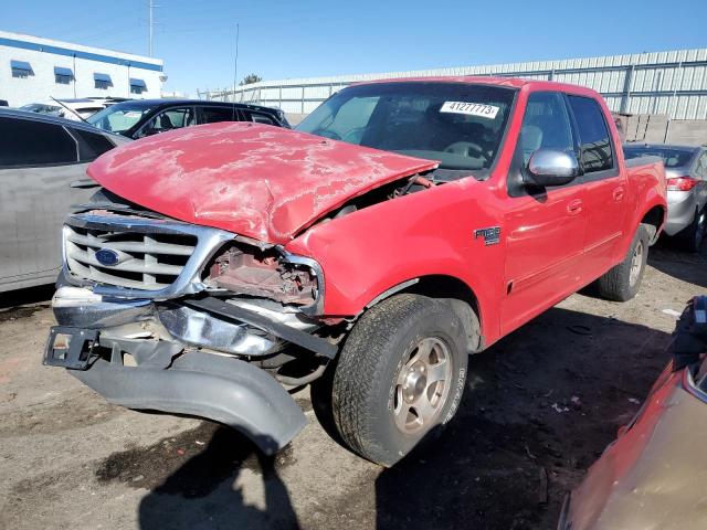 FORD F150 SUPER 2002 with VIN 1FTRW076X2KC12444 - Photo from auction