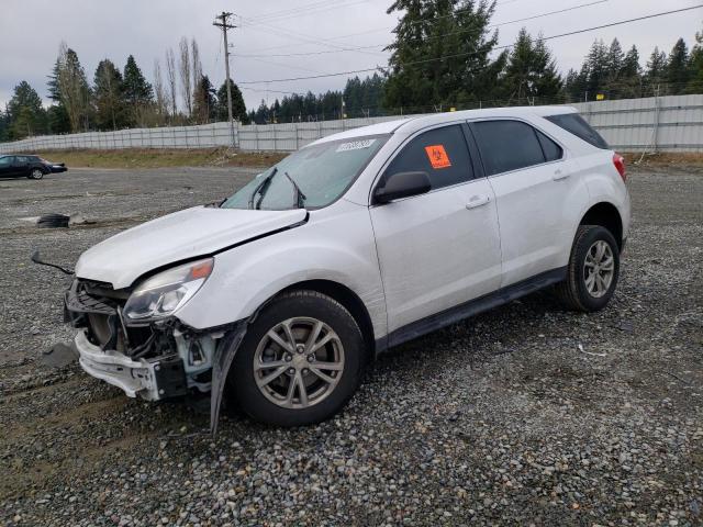 CHEVROLET EQUINOX LS 2017 with VIN 2GNFLEEK5H6168462 - Photo from auction