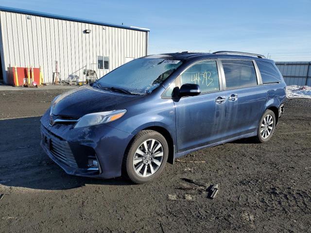 TOYOTA SIENNA XLE 2018 with VIN 5TDDZ3DC9JS209670 - Photo from auction