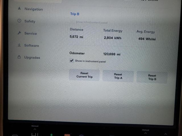 Photo 9 from auction – 2015 TESLA MODEL S with VIN 5YJSA1E26FF119915
