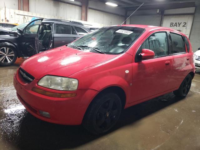 CHEVROLET AVEO BASE 2007 with VIN KL1TD66697B737722 - Photo from auction