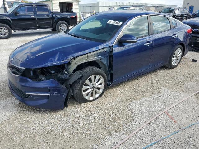 KIA OPTIMA LX 2018 with VIN 5XXGT4L37JG252802 - Photo from auction