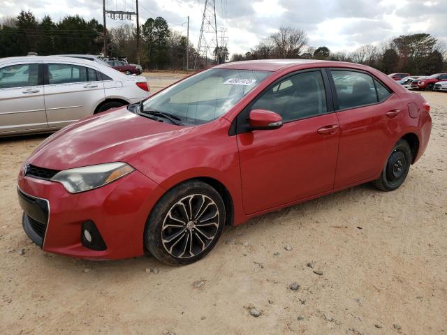 TOYOTA COROLLA L 2015 with VIN 2T1BURHE2FC468389 - Photo from auction