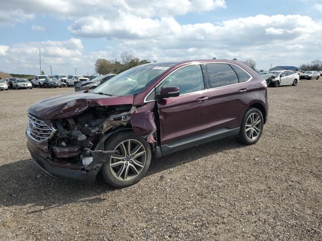 FORD EDGE TITAN 2019 with VIN 2FMPK4K93KBB87243 - Photo from auction