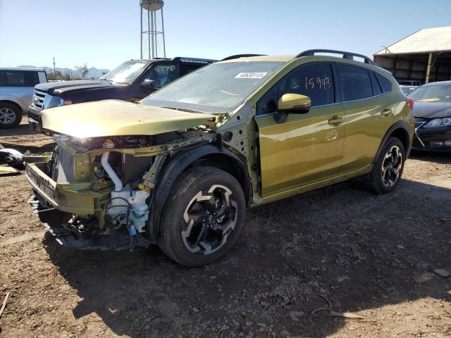 SUBARU CROSSTREK 2022 with VIN JF2GTHMC1NH215728 - Photo from auction