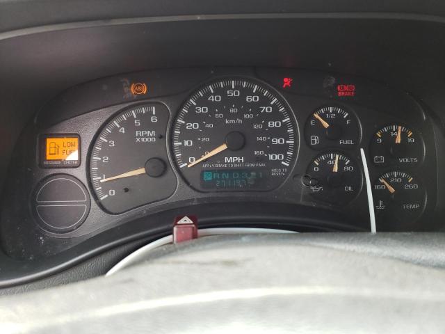 Photo 9 from auction – 2002 CHEVROLET AVALANCHE with VIN 3GNEC13T72G321905