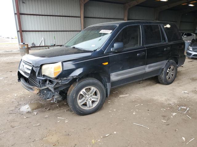 HONDA PILOT LX 2005 with VIN 2HKYF181X5H571428 - Photo from auction