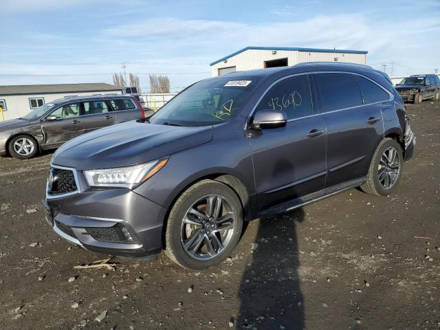 ACURA MDX ADVANC 2017 with VIN 5FRYD4H82HB021131 - Photo from auction