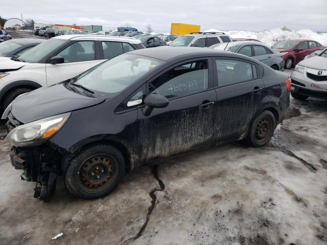 KIA RIO LX 2013 with VIN KNADM4A38D6251855 - Photo from auction