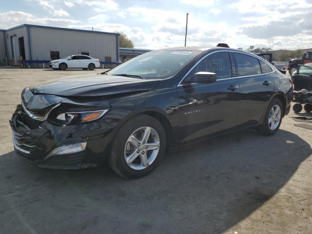 CHEVROLET MALIBU LS 2021 with VIN 1G1ZB5ST2MF057656 - Photo from auction