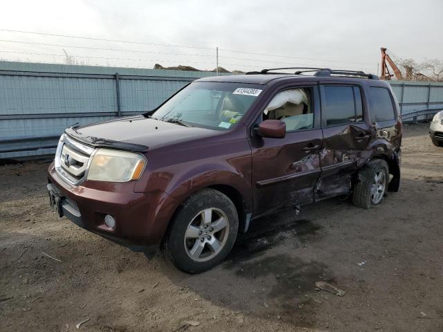 HONDA PILOT EXL 2010 with VIN 5FNYF4H51AB007860 - Photo from auction