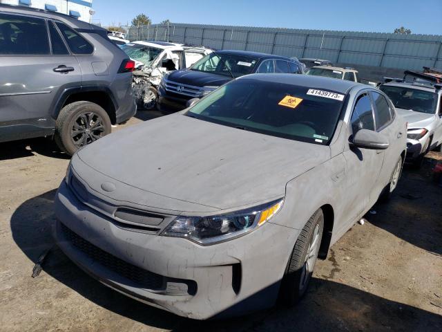 KIA OPTIMA HYB 2017 with VIN KNAGT4LE6H5011987 - Photo from auction