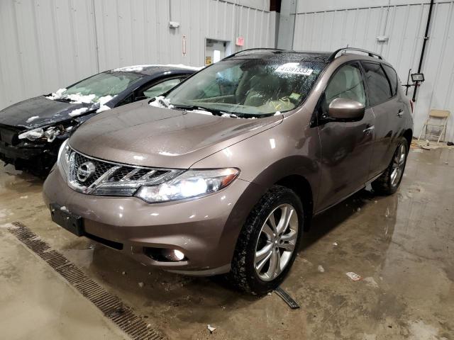 NISSAN MURANO S 2011 with VIN JN8AZ1MW0BW152895 - Photo from auction