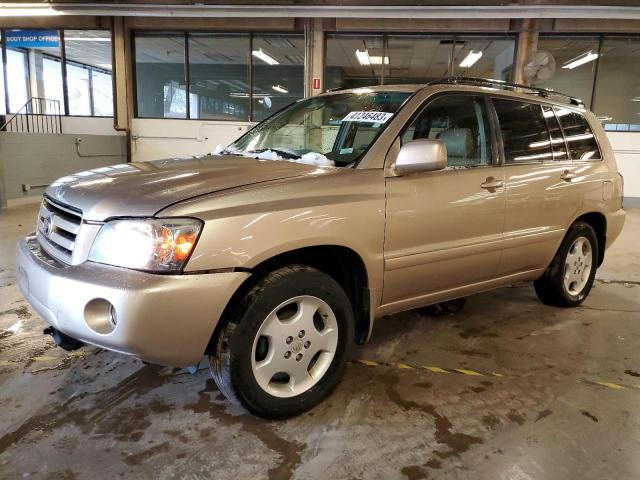 TOYOTA HIGHLANDER 2005 with VIN JTEEP21A550086882 - Photo from auction