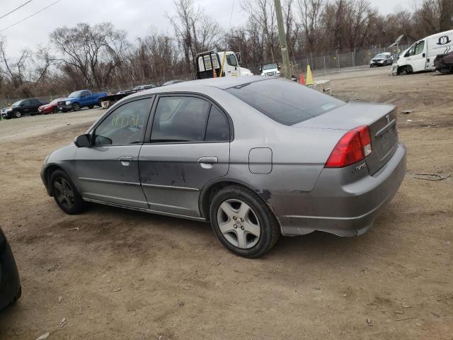 Photo 2 from auction – 2004 HONDA CIVIC EX with VIN 2HGES26794H511998