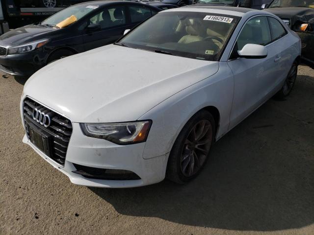 AUDI A5 PREMIUM 2013 with VIN WAULFAFR9DA080774 - Photo from auction