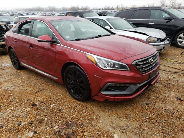 Photo 4 from auction – 2016 HYUNDAI SONATA SPO with VIN 5NPE34AF7GH357034