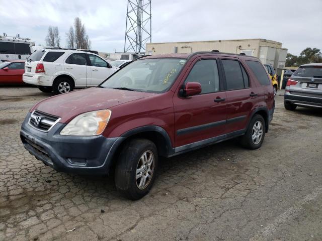 HONDA CR-V 2002 with VIN JHLRD788X2C076540 - Photo from auction