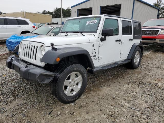 JEEP WRANGLER U 2016 with VIN 1C4BJWDG0GL348177 - Photo from auction