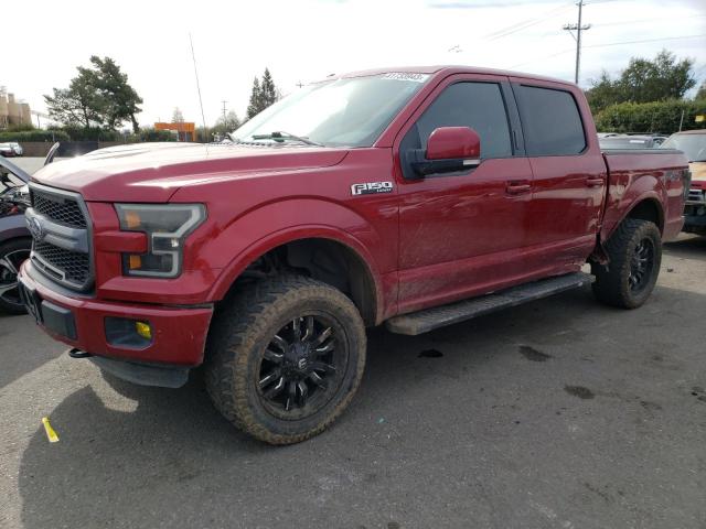 FORD F150 SUPER 2016 with VIN 1FTEW1EF5GKD57390 - Photo from auction