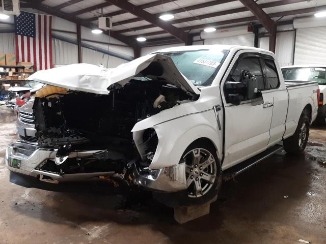 FORD F150 SUPER 2021 with VIN 1FTEX1EP8MFC86177 - Photo from auction