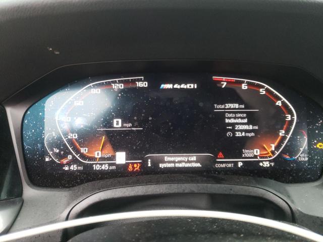 Photo 9 from auction – 2022 BMW M440XI GRA with VIN WBA13AW07NFM09574