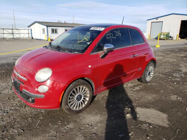 FIAT 500 LOUNGE 2012 with VIN 3C3CFFCR6CT117795 - Photo from auction