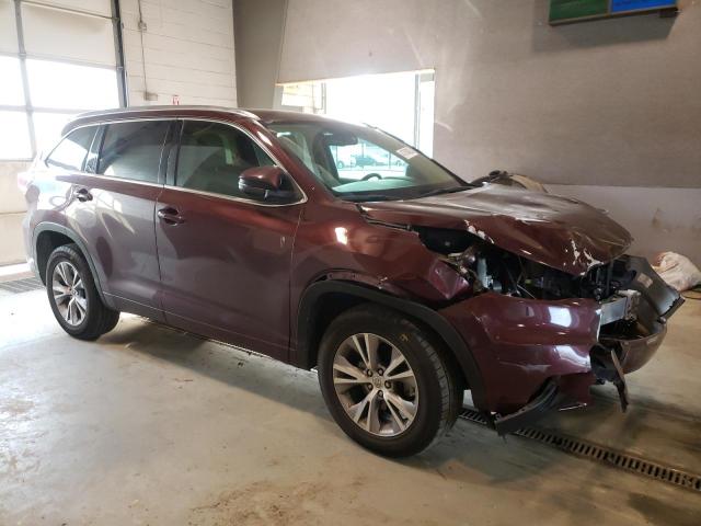 Photo 4 from auction – 2015 TOYOTA HIGHLANDER with VIN 5TDKKRFH6FS115955