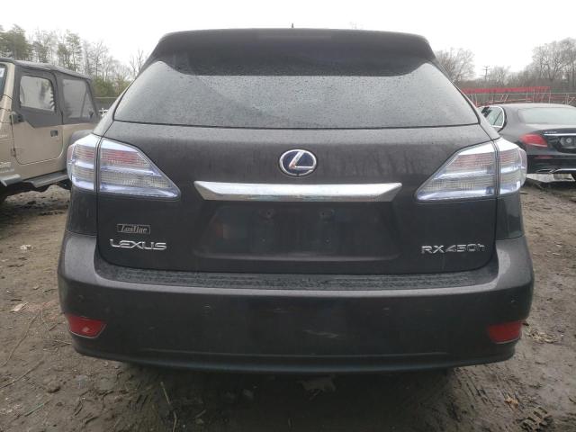 Photo 6 from auction – 2010 LEXUS RX 450H with VIN JTJZB1BA5A2000964