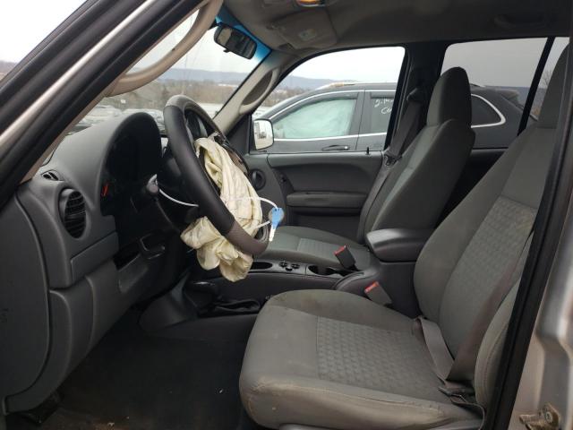 Photo 7 from auction – 2007 JEEP LIBERTY SP with VIN 1J4GL48K47W708398