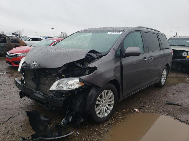 TOYOTA SIENNA XLE 2011 with VIN 5TDYK3DC9BS013252 - Photo from auction