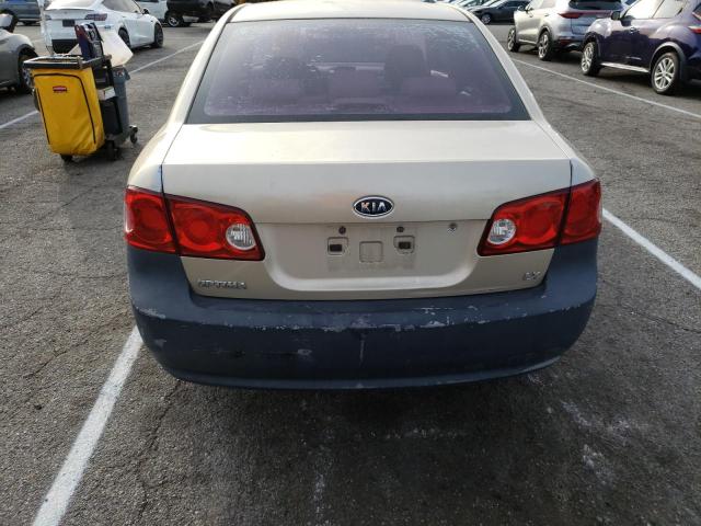 Photo 6 from auction – 2006 KIA OPTIMA LX with VIN KNAGE123365041602