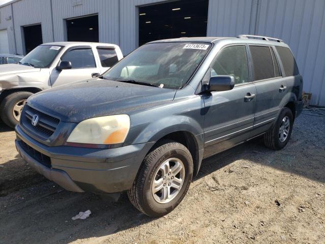 HONDA PILOT EXL 2005 with VIN 5FNYF18675B014969 - Photo from auction