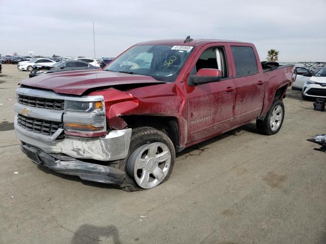 CHEVROLET SILVERADO 2018 with VIN 3GCUKRER1JG343744 - Photo from auction