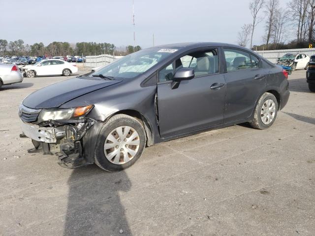 HONDA CIVIC LX 2012 with VIN 19XFB2E55CE044835 - Photo from auction