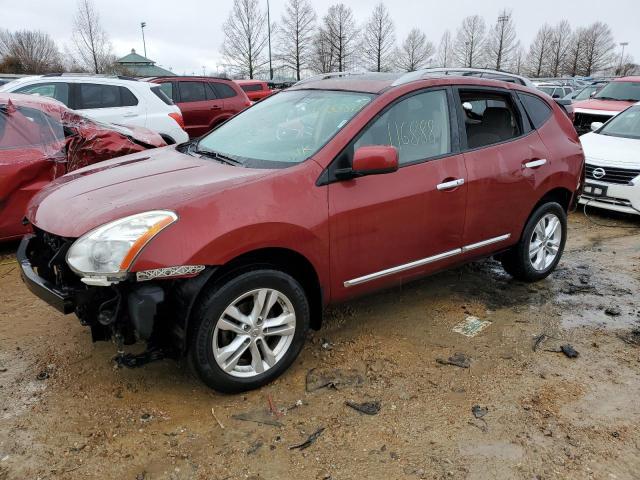 NISSAN ROGUE S 2013 with VIN JN8AS5MV4DW656663 - Photo from auction