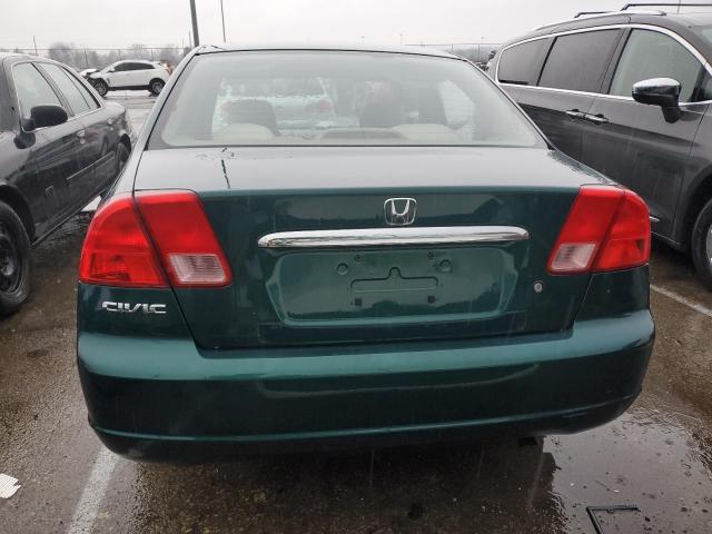 Photo 6 from auction – 2001 HONDA CIVIC LX with VIN JHMES16581S009736