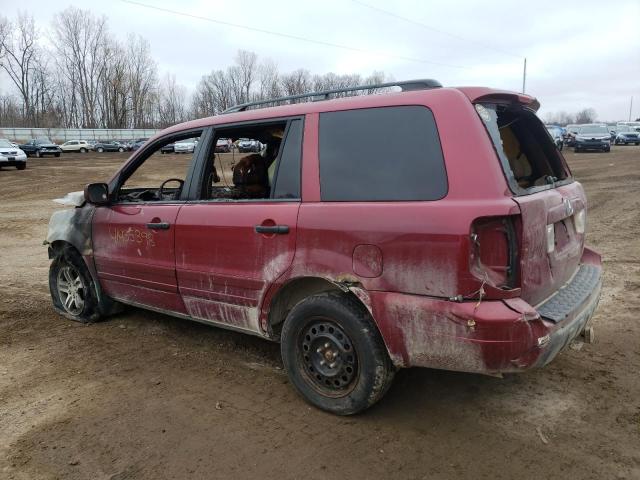 Photo 2 from auction – 2005 HONDA PILOT EXL with VIN 2HKYF18525H525031