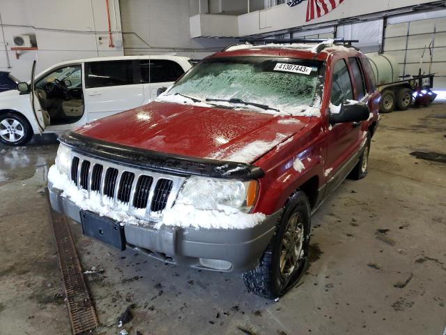 JEEP GRAND CHER 2002 with VIN 1J4GW48N92C127927 - Photo from auction