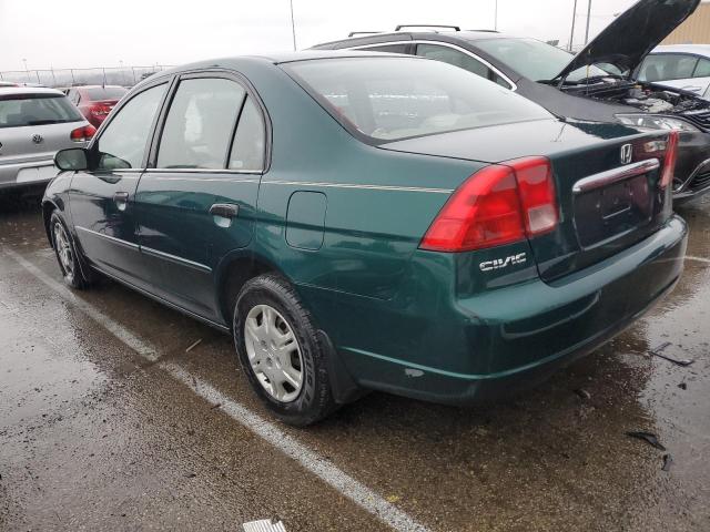 Photo 2 from auction – 2001 HONDA CIVIC LX with VIN JHMES16581S009736