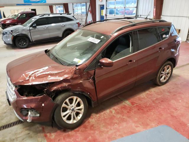 FORD ESCAPE SEL 2018 with VIN 1FMCU9HD0JUB21999 - Photo from auction