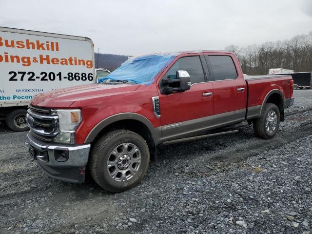 FORD F350 SUPER 2022 with VIN 1FT8W3BT5NED50602 - Photo from auction