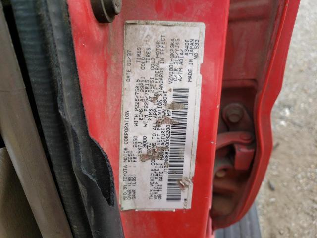 Photo 14 from auction – 1997 TOYOTA 4RUNNER SR with VIN JT3GN86R1V0032200