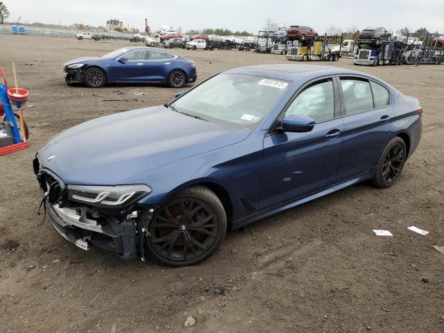 BMW 540 XI 2021 with VIN WBA73BJ05MWX20040 - Photo from auction