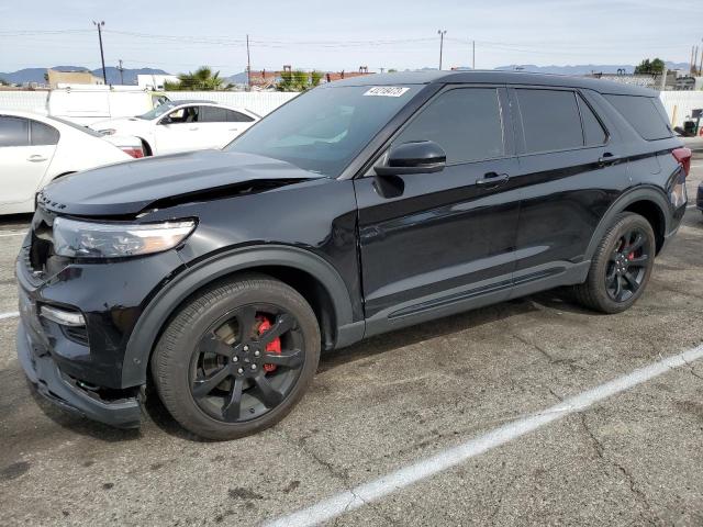 FORD EXPLORER S 2021 with VIN 1FM5K8GC5MGC48820 - Photo from auction