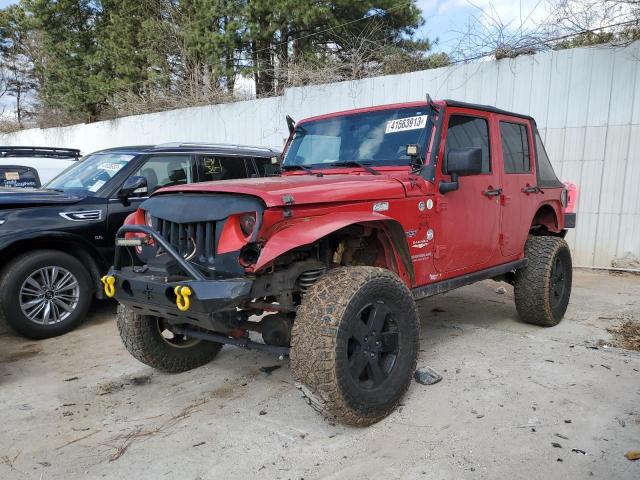 JEEP WRANGLER U 2012 with VIN 1C4HJWEG9CL121279 - Photo from auction